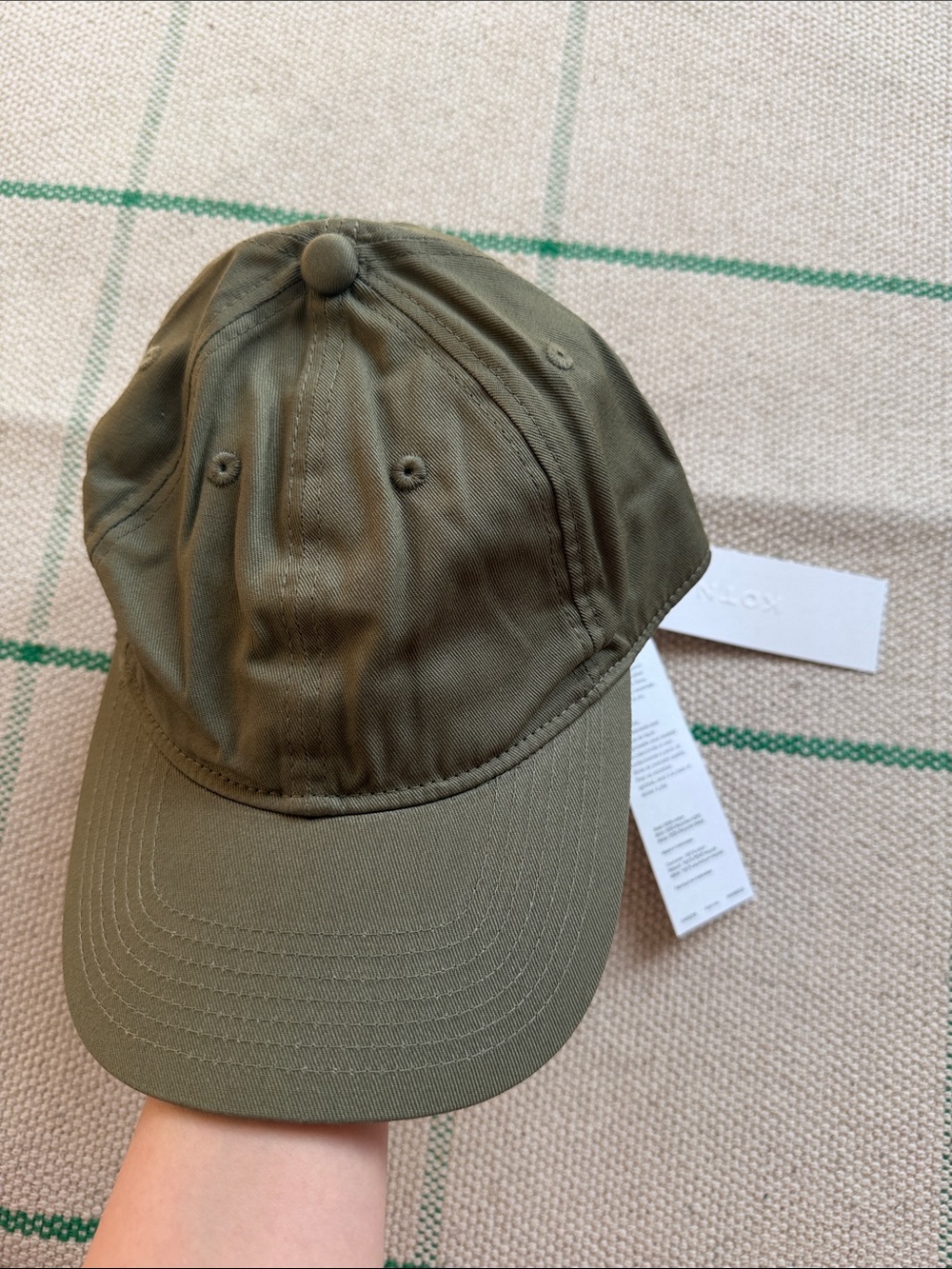 KOTN Olive Green Field Cap